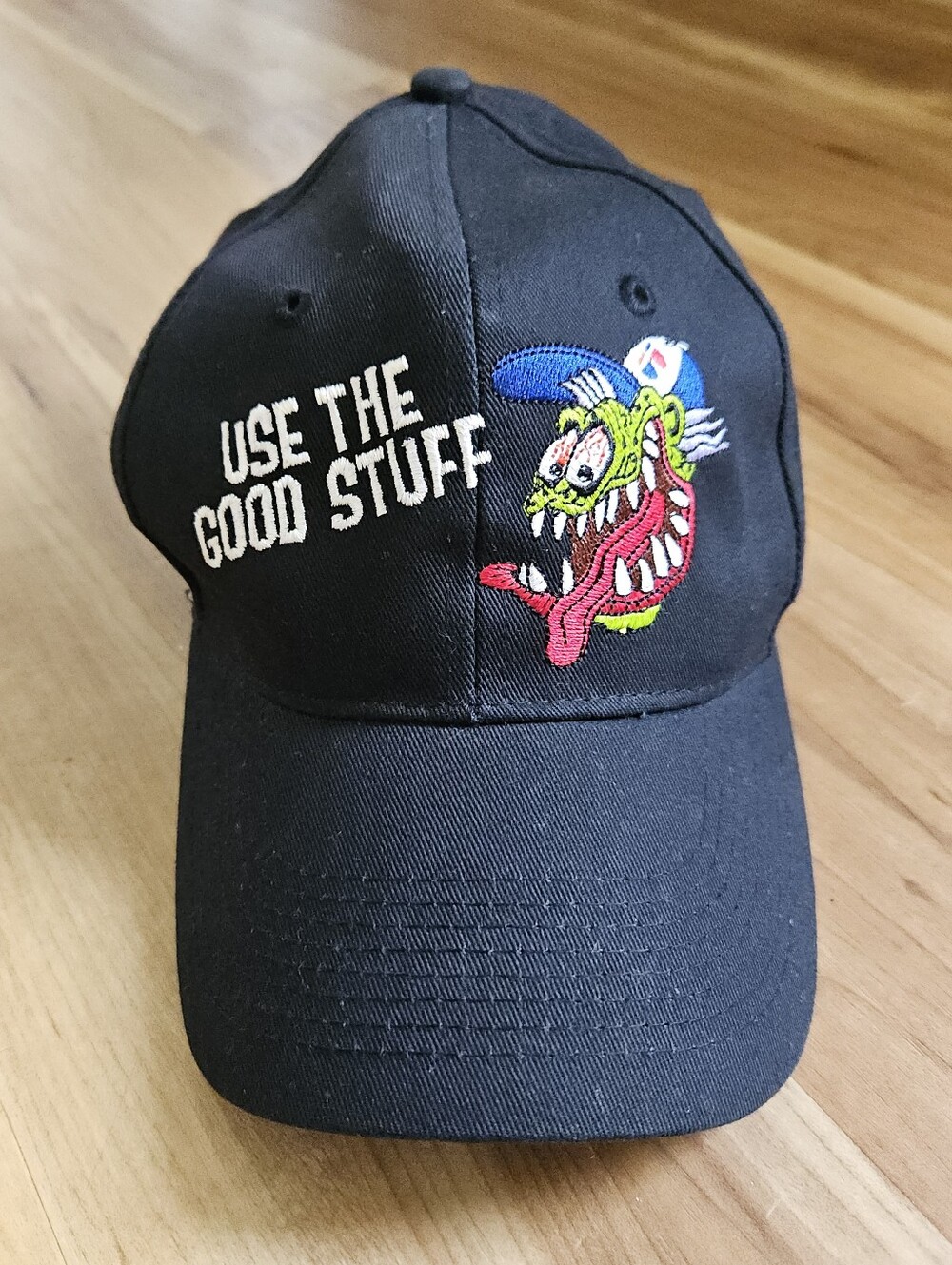 Ed Roth 'Use The Good Stuff' Hot Rod Berryman Hat